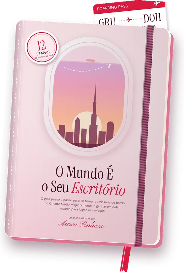 Caderno de viagem O Mundo É o Seu Escritório